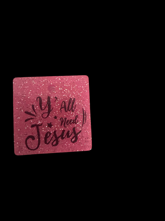 Y’all Need Jesus Key Chain