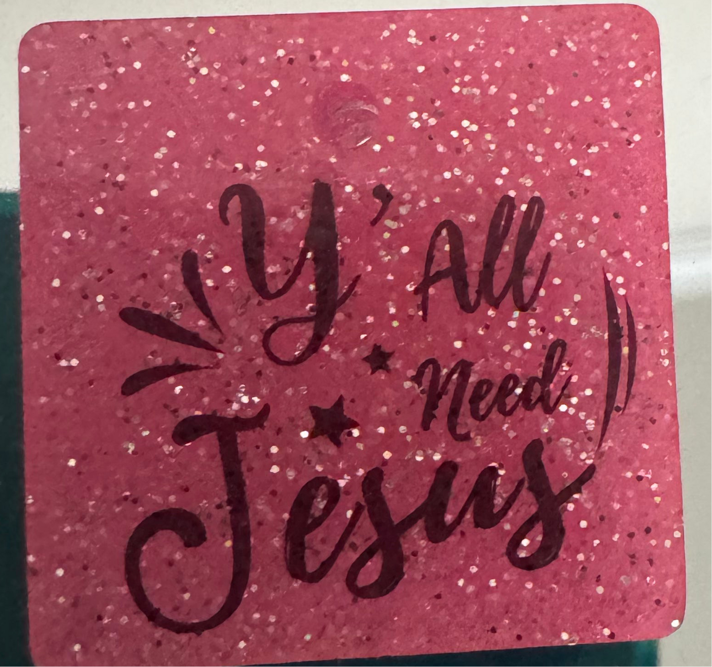 Y’all Need Jesus Key Chain
