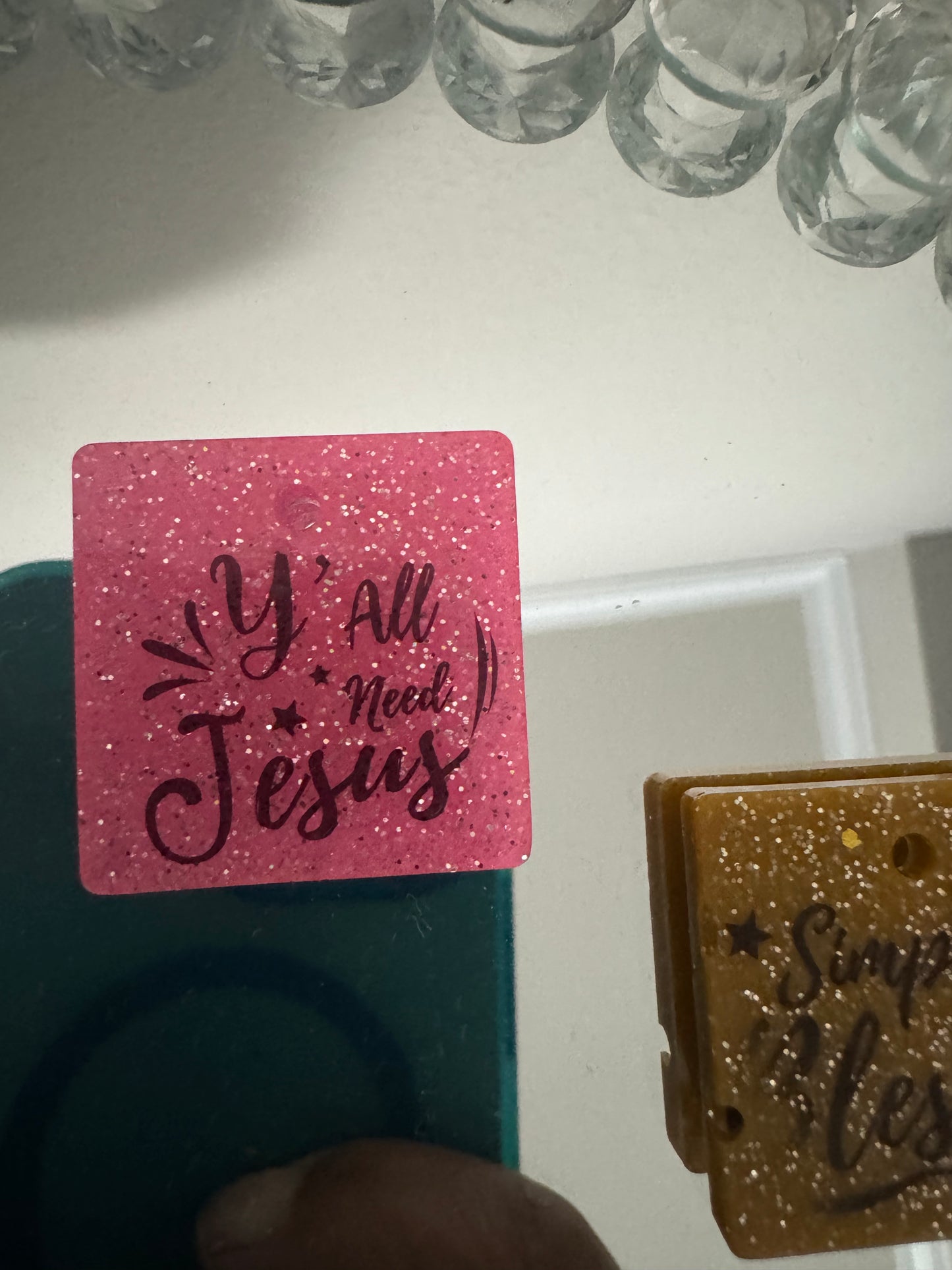 Y’all Need Jesus Key Chain
